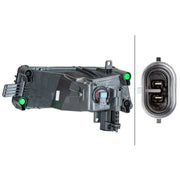 Hella Front Right Fog Light H11 fits VW Touran 2015-2022 1.0 1.2 1.4 1.5 1.6 1.8