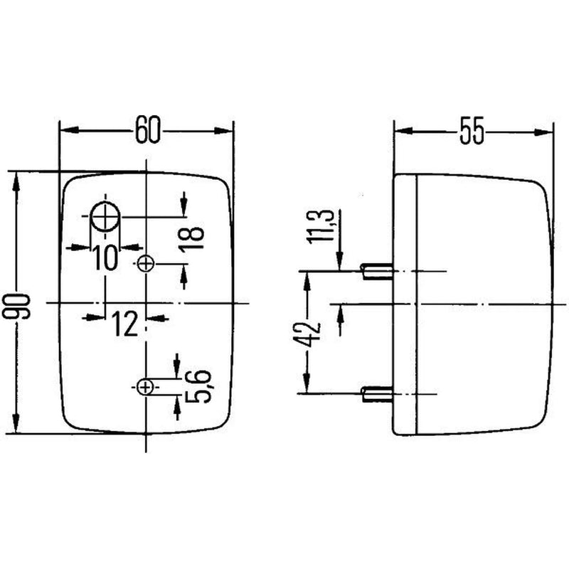 Hella Direction Indicator Light Front