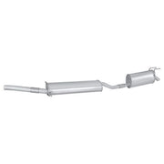 Hella End Silencer Rear fits Fiat Multipla 1999-2010 1.9