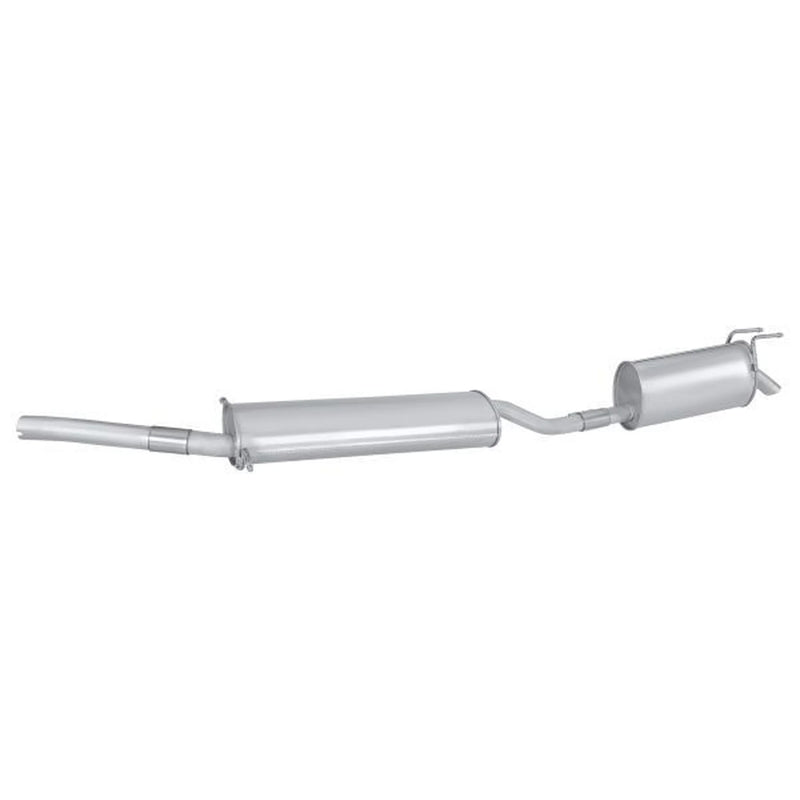 Hella End Silencer Rear fits Fiat Multipla 1999-2010 1.9