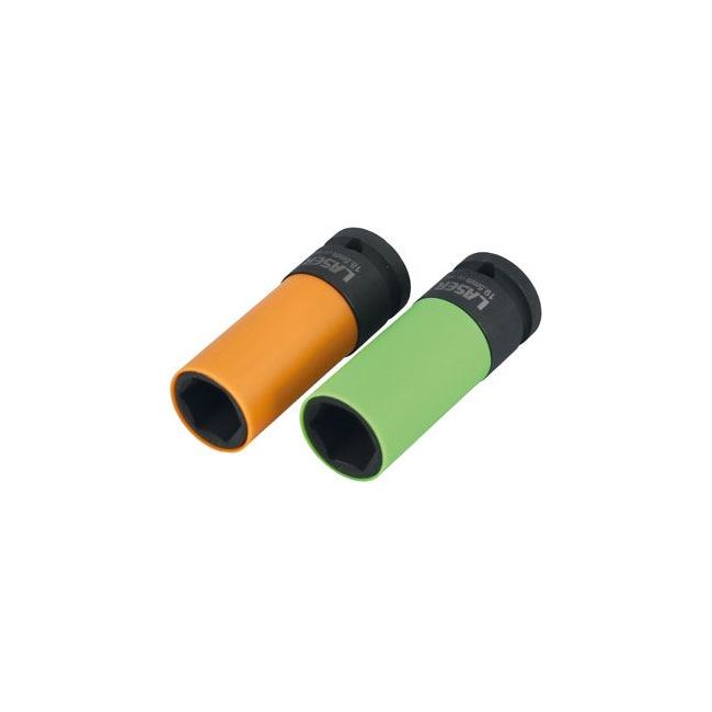 Laser Wheel Nut Socket Set 18.5 & 19.5mm 8618 Laser - Dynamic Drive