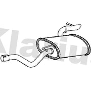 Klarius Box With Tail Pipe Rear fits Mercedes-Benz Viano 2003 on