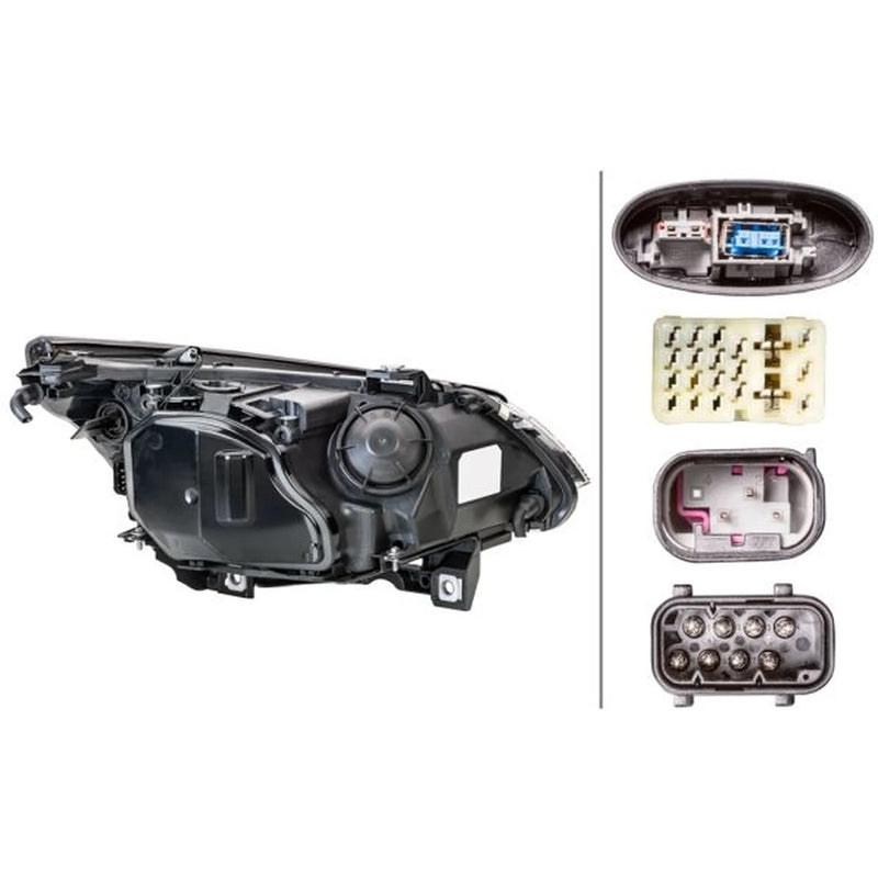 Hella Headlight Headlamp D1S/H7 Left fits BMW 5 2001-2010