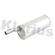 Klarius Box With Tail Pipe Rear fits Fiat Doblo 2001 on 1.9