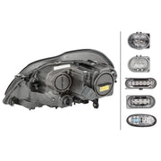 Hella Headlight Headlamp W5W Right fits Mercedes-Benz Gl-Class 2006-2012