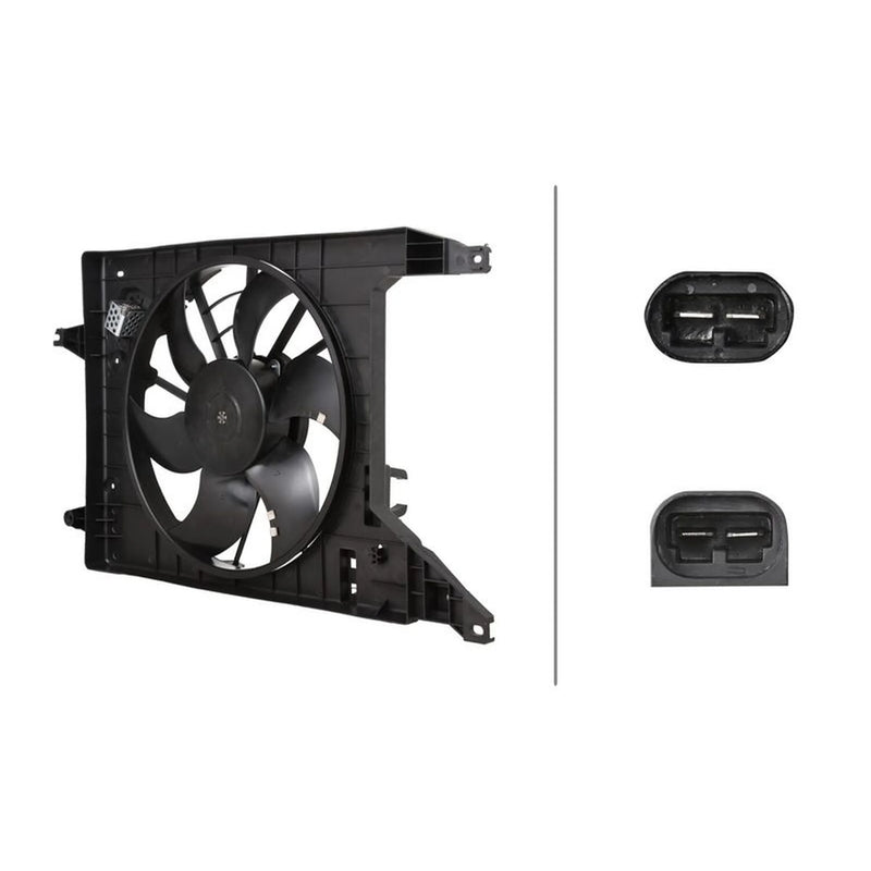 Hella Engine Cooling Fan 8EW 366 421-251
