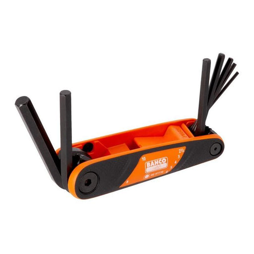 Bahco BE-9777B Hexagon Key Folding Set, 7 Piece Bahco - NN4 Online