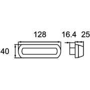 Hella Direction Indicator Light Right Front