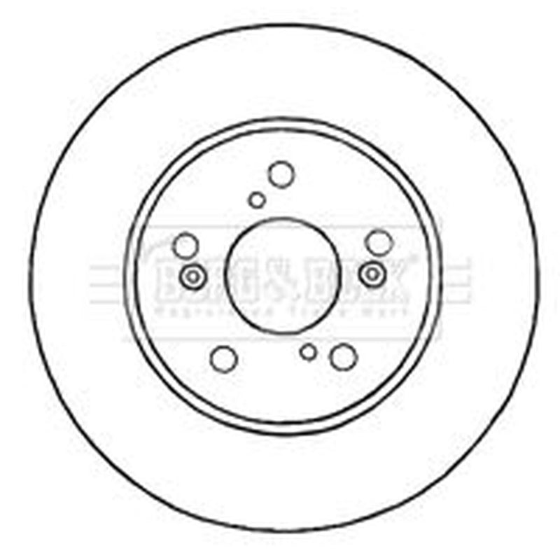 Borg & Beck Front & Rear Brake Discs & Pads fits Honda Cr-V IV 2012-2018 2.4