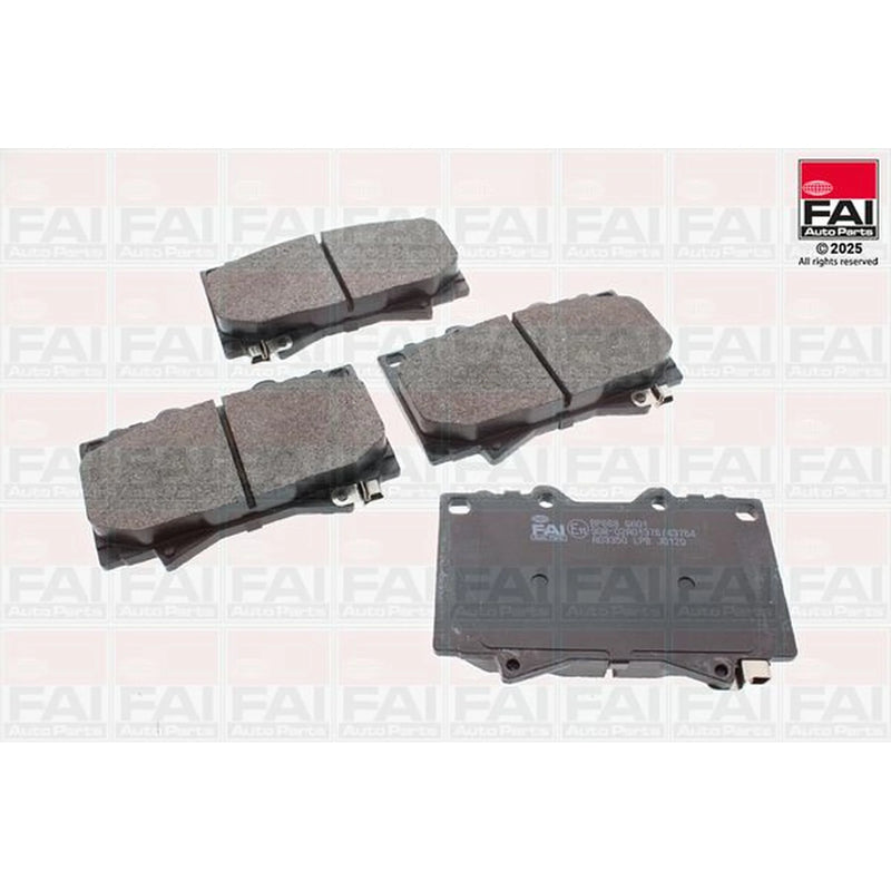 FAI Front Brake Pad Set fits Lexus Lx 1998-2008