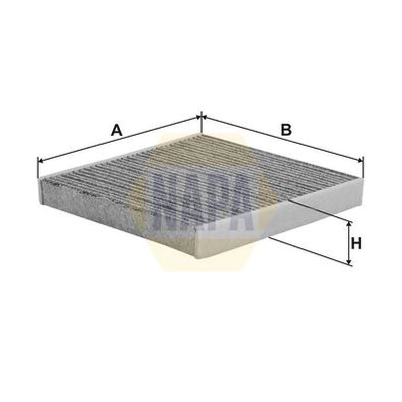 NAPA Cabin Air Filter (Pollen Filter) fits Audi A3 2012-2021