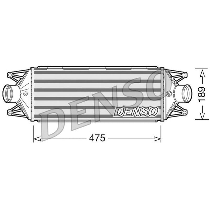 Denso Intercooler (Charge Air Cooler) fits Iveco Daily IV 2007-2011
