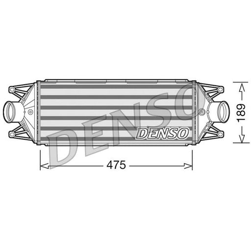 Denso Intercooler (Charge Air Cooler) fits Iveco Daily IV 2007-2011