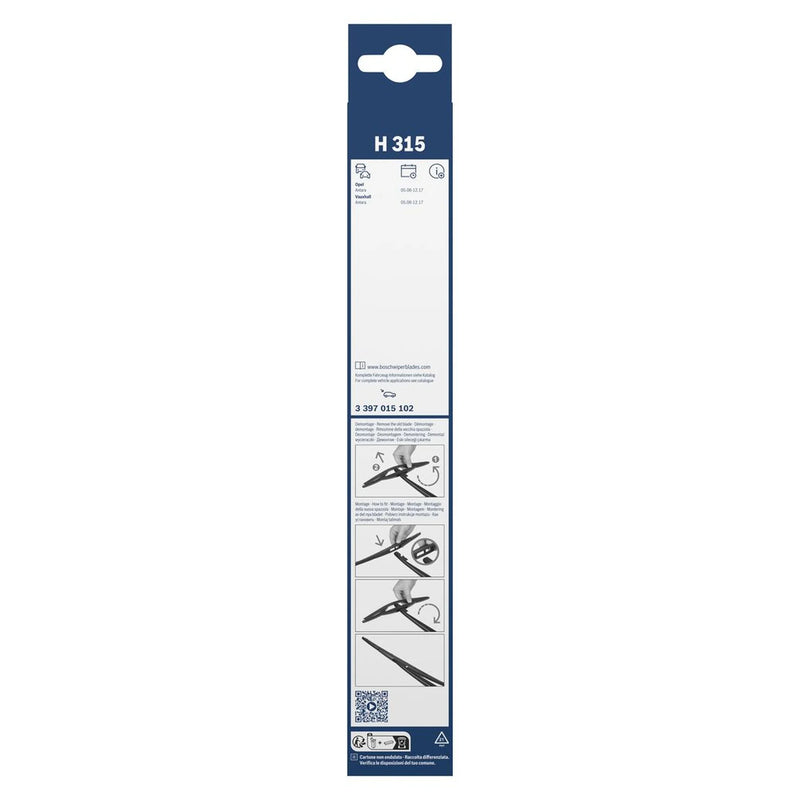 Bosch Wiper Wiper Blade 300mm — H315 fits Opel Antara A 2006-2017
