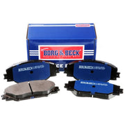 Borg & Beck Front & Rear Brake Discs & Pads fits Toyota Auris 2006-2012 1.8