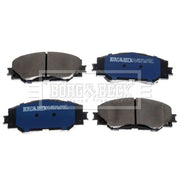 Borg & Beck Front Brake Discs & Pads fits Toyota Rav 4 IV 2012-2018 2.0 2.5
