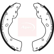 Apec Brake Shoe Set Axle Kit fits Ford Ranger 2011 on 2.2 2.5 3.2