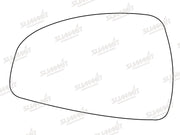 Summit Stick-On Aspheric Mirror Glass fits Audi TT 06 to 14 LHS Summit - Bars 4 Cars