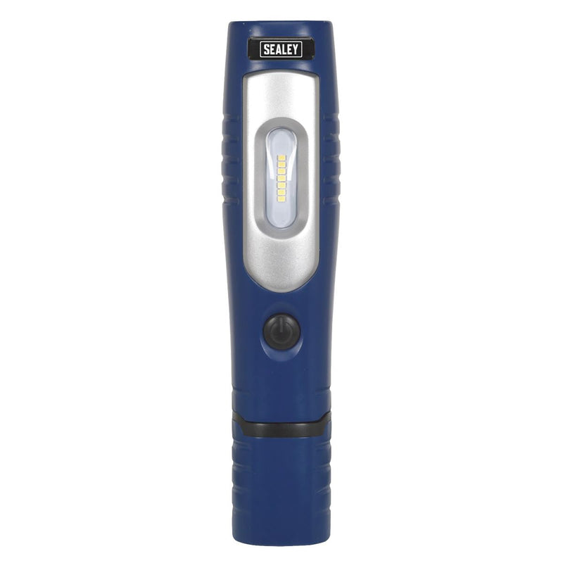 Sealey Rechargeable 360 Inspection Light 7 SMD & 3W SMD LED Blue Lithium-ion Sealey - Dynamic Drive