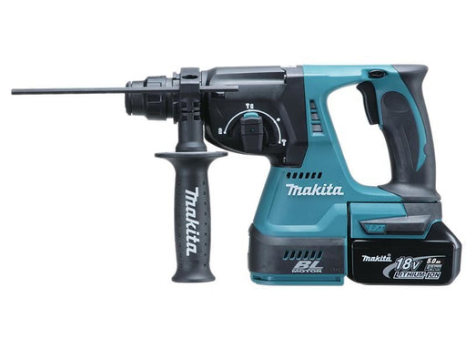 Makita DHR242RTJ SDS Plus BL Hammer Drill 18V 2 x 5.0Ah Li-ion Makita - NN4 Online