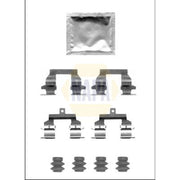 NAPA Brake Pad Accessory Fitting Kit Rear fits Nissan Qashqai +2 2007-2014