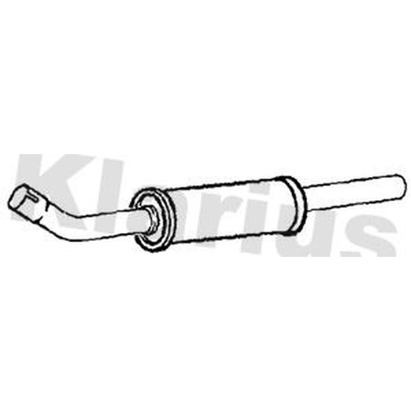 Klarius Box With Front Pipe Front fits Mini Mini 2014-2017