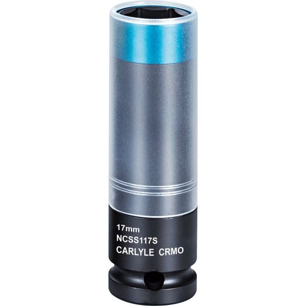 Carlyle Hand Tools 1/2In. Dr 17mm Alloy Wheel Sockets 17mm Carlyle Hand Tools - Dynamic Drive