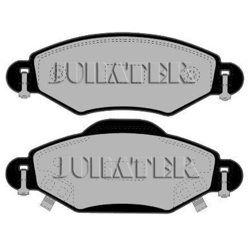 Juratek Front Brake Pad Set fits Toyota Yaris/Vitz 1999-2005 1.0 1.3 1.4