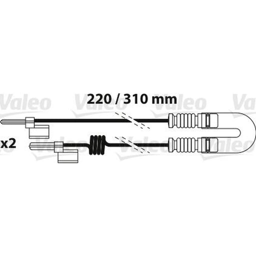 Valeo Brake Pad Wear Sensor Rear 882339