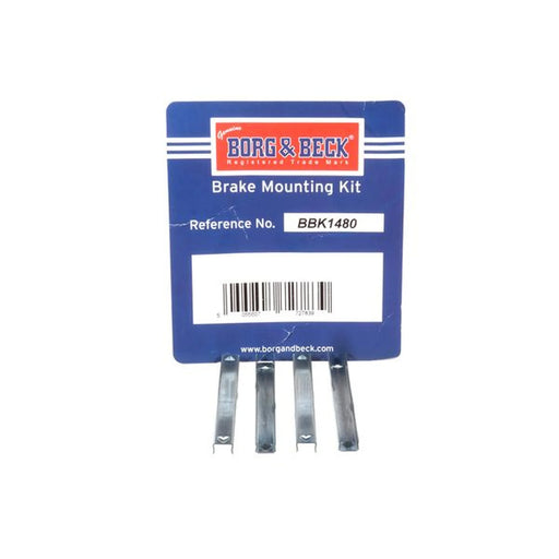 Borg & Beck Brake Pad Accessory Fitting Kit Rear BBK1480