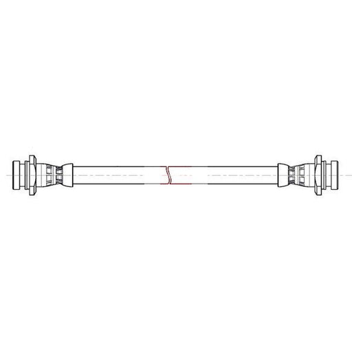 Apec Brake Hydraulic Hose Line Rear HOS4548