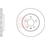 Apec 2 x Vented Brake Discs fits VW Up! 2017-2023 1.0