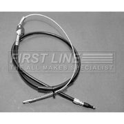 First Line Handbrake Cable Left Rear fits Mercedes-Benz T1/TN 1981-1995