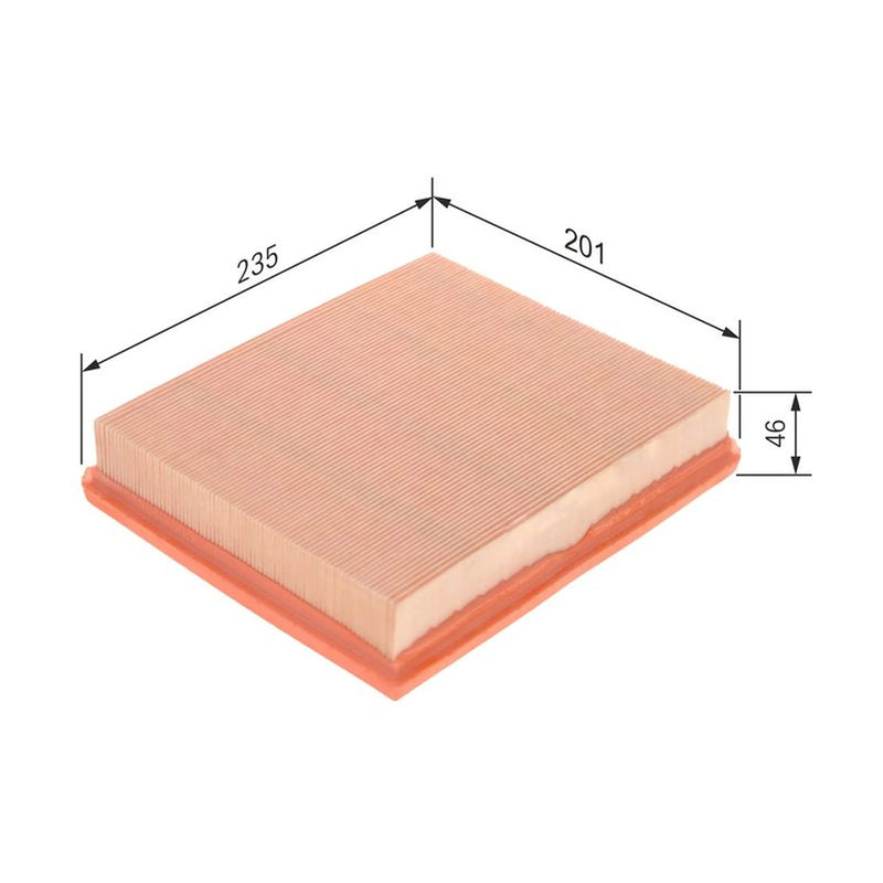 Bosch Engine Air Filter fits Mercedes-Benz Slk 1996-2004