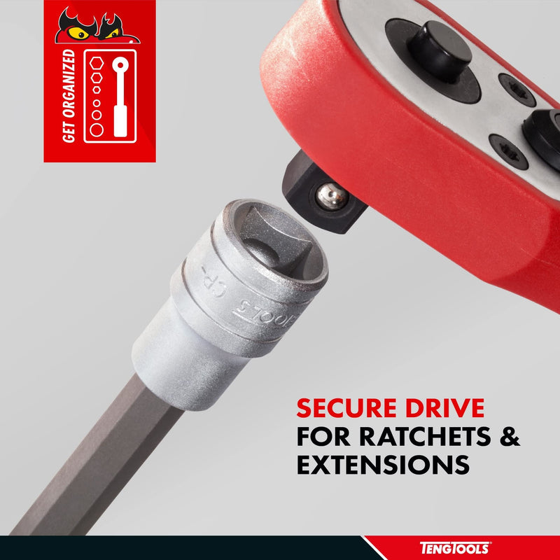 Teng Tools 1/2" Long Hex Bit Socket Metric 14mm Teng Tools - Dynamic Drive