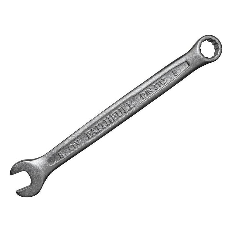 Faithfull Combination Spanner CV Satin Finish 9mm Faithfull - Dynamic Drive