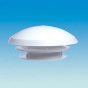 2 x Mushroom Roof Air Vent Free Flow 80mm Comet Caravan Motorhome VW Campervan PLS  - Dynamic Drive