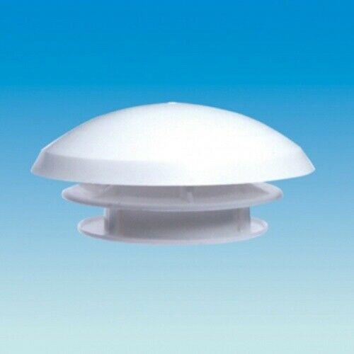 2 x Mushroom Roof Air Vent Free Flow 80mm Comet Caravan Motorhome VW Campervan PLS  - Dynamic Drive