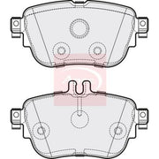 Apec Rear Brake Pad Set fits Mercedes-Benz Cls 2018 on 257.314