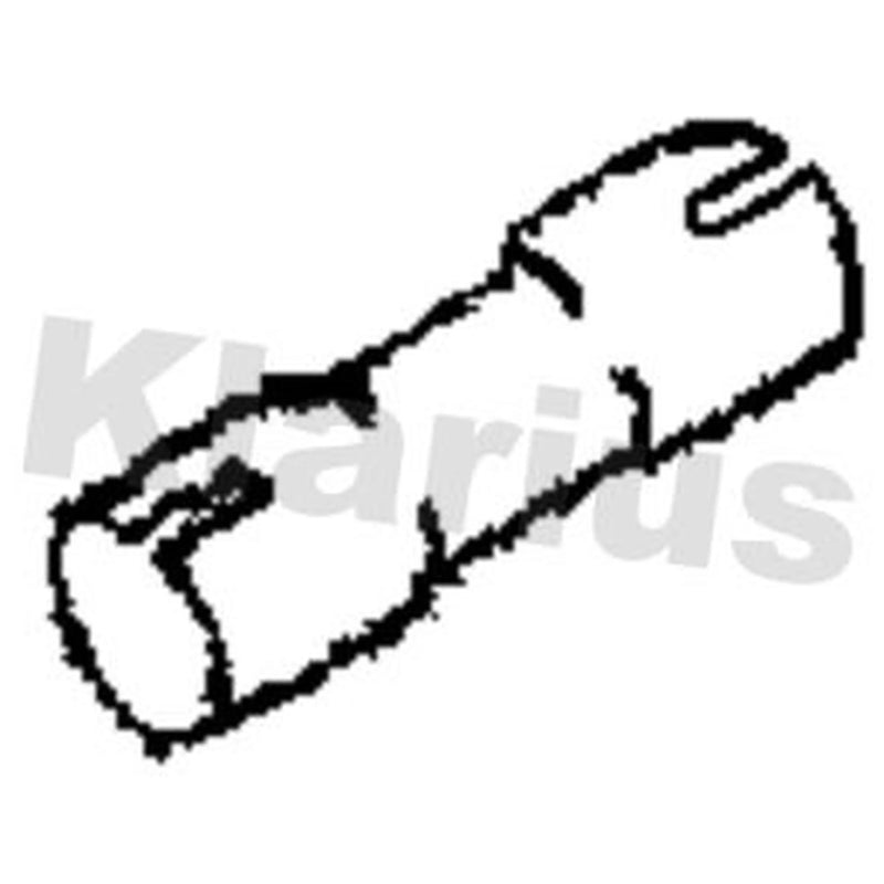 Klarius Exhaust Pipe OD fits Ford Galaxy I 1995-2006 2.0 2.3