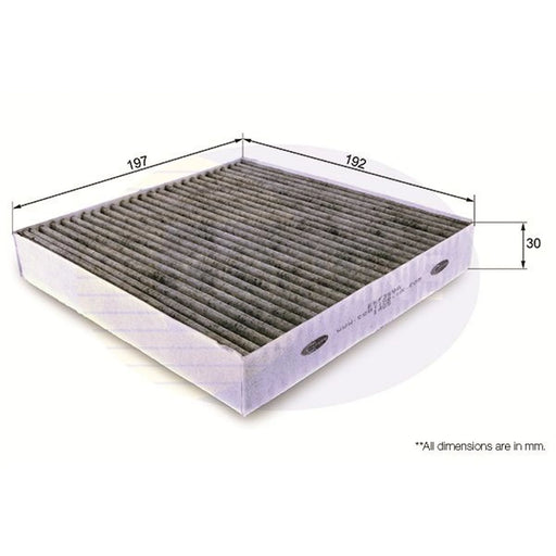 Comline Cabin Air Filter (Pollen Filter) fits Jaguar Xf I 2008-2015