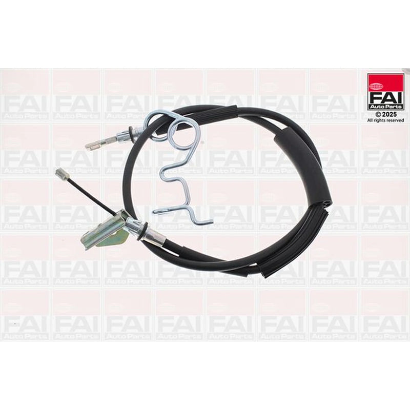 FAI Handbrake Cable Left Rear fits Chrysler Grand Voyager V 2007-2008 2.8 3.3