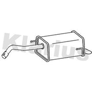Klarius Box With Tail Pipe Rear fits Nissan Micra III 2003-2010 1.5