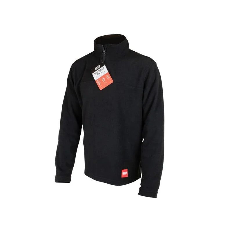 Scan 1/4 Zip Fleece Jumper - XL - SCAWWFLEECXL