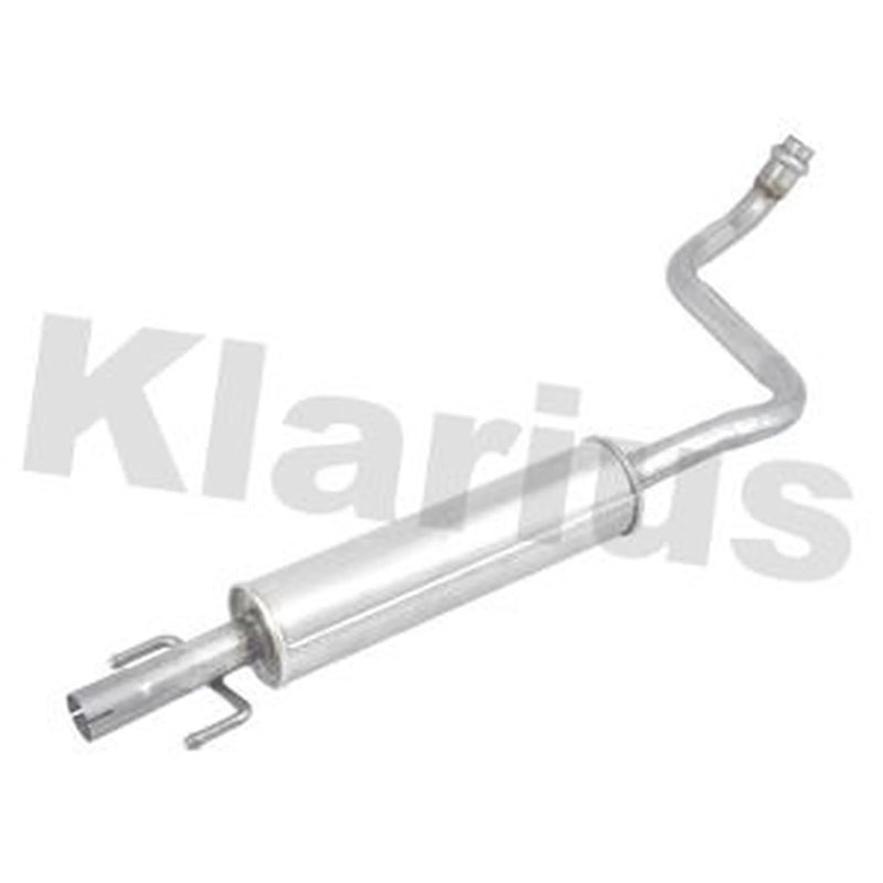 Klarius Box With Centre Pipe Centre fits Toyota Yaris/Vitz 1999-2005 1.3