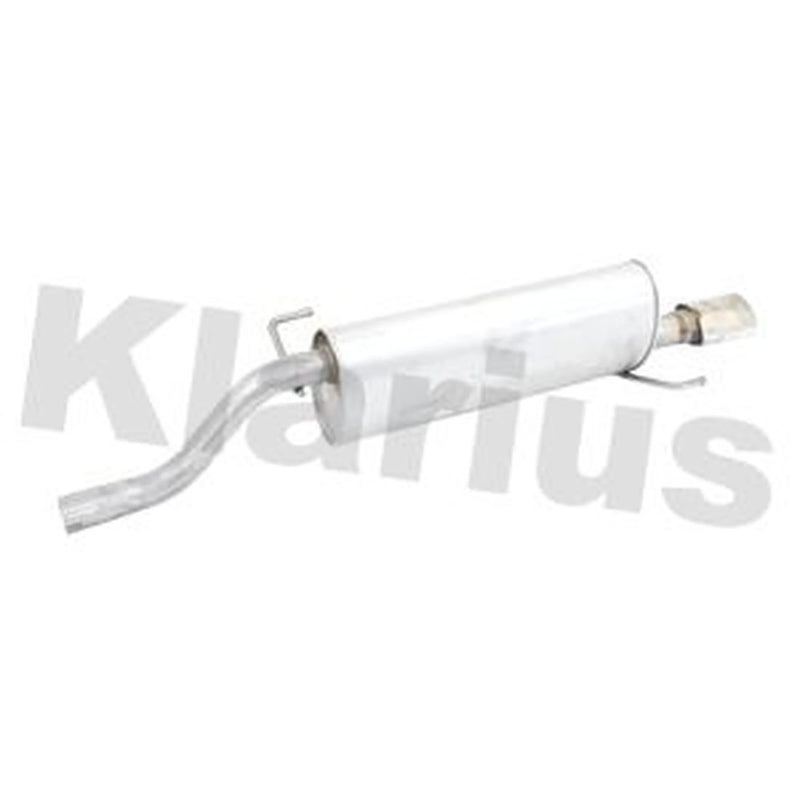 Klarius Box With Tail Pipe Rear fits Opel Corsa D 2006-2011 1.7