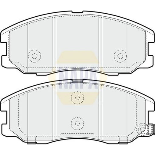 NAPA Front Brake Pad Set NBP1446