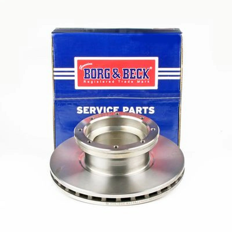 Borg & Beck 2 x Vented Rear Brake Discs BBD33053-x2