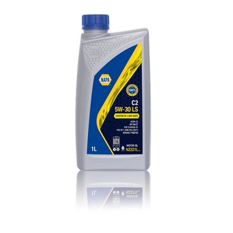NAPA Engine Synthetic Oil 1L C2 SN/CF 5W-30 fits Alfa Romeo 159 2005-2011
