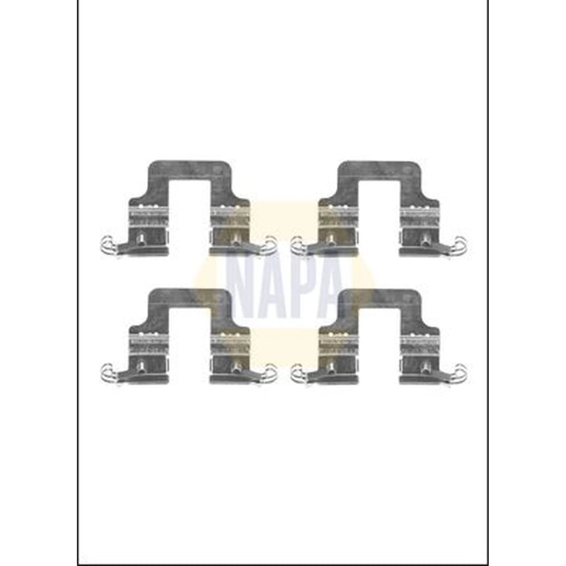NAPA Brake Pad Accessory Fitting Kit Rear fits Audi A4 Allroad B8 2009-2016